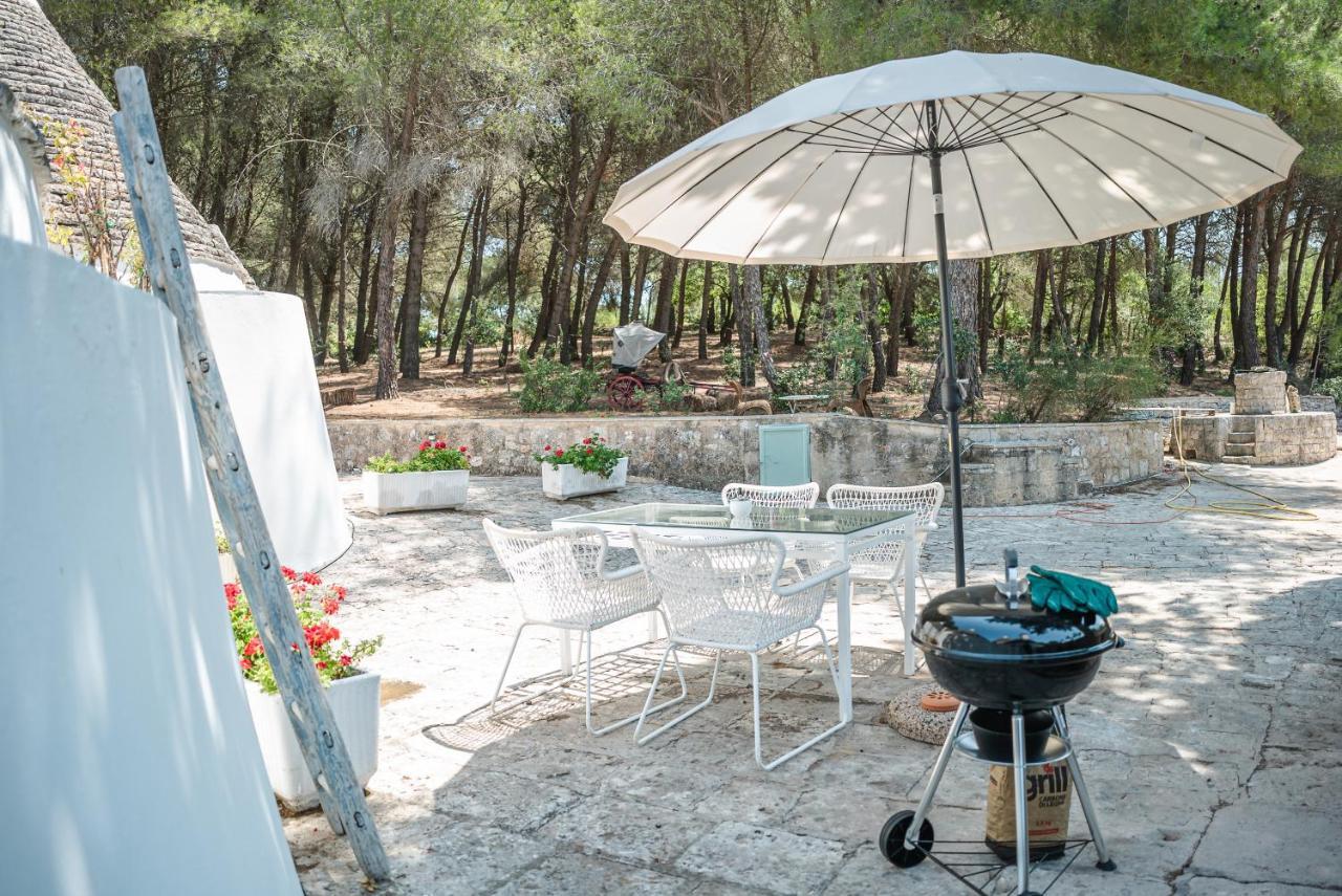 Ad Un Passo Da Cisternino - Trulli Con Foresta, Bici E Barbecue צ'יסטרנינו מראה חיצוני תמונה